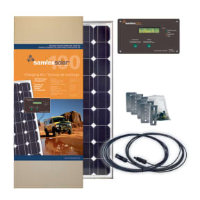Samlex America 100 Watt Solar Panel Charging Kit