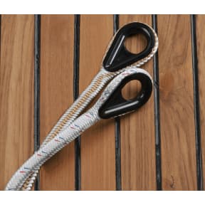 HarborMaster Double Braid Nylon Anchor Lines - White and Gold