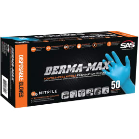 Derma-Max Nitrile Gloves -  8 Mil - Powder Free