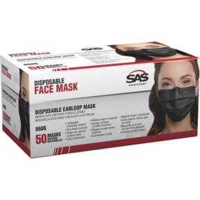 50 count of SAS Safety Corp Earloop Mask
