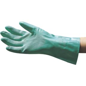 Unsupported Nitrile Gloves - Flock Lined