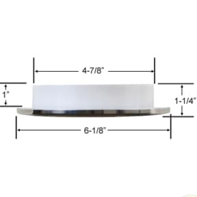 A6 Ceiling Light Warm White