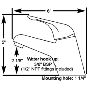 Ceramic Single Lever Basin Mixer