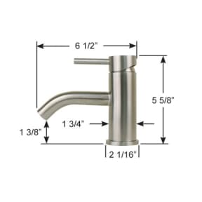 Nordic 304SS Galley or Basin Mixer