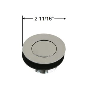 dia of Scandvik Sink Drain with Flip Stopper