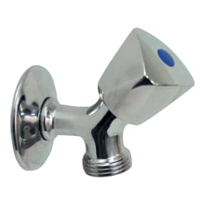 10187 of Scandvik Washdown Faucet with Triangular Knob - SS