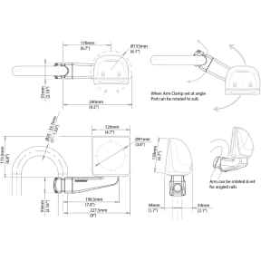 Mounted Pod for 1 x Standard Instrument