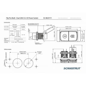SC-MULTI-F1 Flip Pro Max and 12V Power Socket