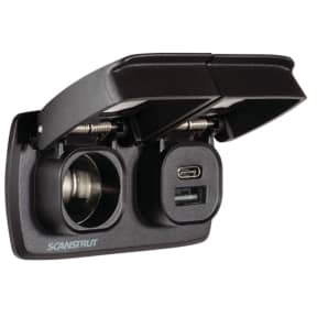 SC-MULTI-F2 Flip Pro Duo Fast Charge USB-A / USB-C