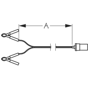 Power Socket with Battery Clips