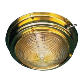Sea-Dog Line 5" Brass Incandescent Dome Light