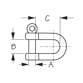 &#147;D&#148; Shackle