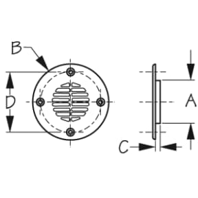 Deck Drain Cover