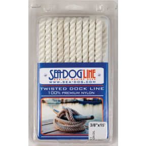 Gen3 Marine Double Braid 3/8 Dock Line - Navy (4 Pack)