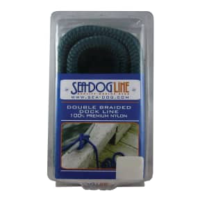 teal of Sea-Dog Line Premium Dock Line - Double Braided Nylon