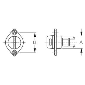 diagram of Sea-Dog Line Drain Plug