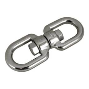 Swivel Double Snap Hooks 90mm_Hook_Hook & Shackle_Quality stainless steel  rod holders, boat hardware, shade sail fittings, wire balustrade and  fastener hardware.