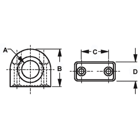 Fairlead with Stainless Insert