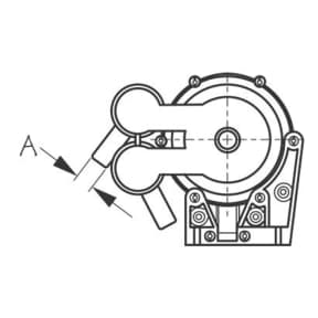 diagram of Sea-Dog Line Galley Foot Pump Repair Kit