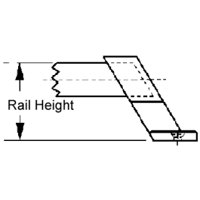 Hand Rail Fittings - 60º Center