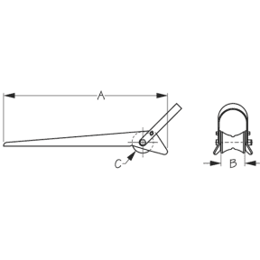 Large Anchor Bow Roller