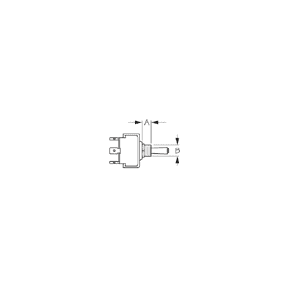 Light Tip Toggle Switch