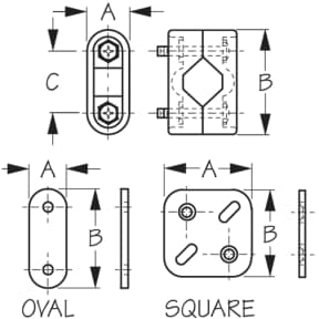 Rail Mount Brackets