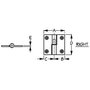 Take-Apart Hinge