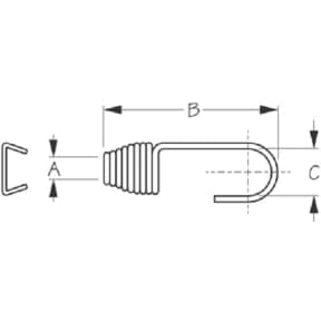 Shock Cord Hooks and Crimps