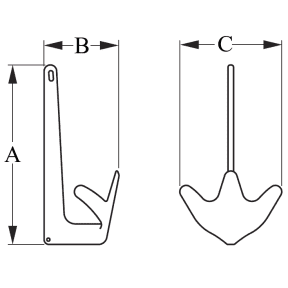 The Sea-Hook Claw Anchor