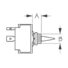 Toggle Switch On&frasl;Off SPST