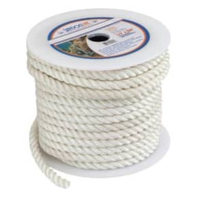 301106600wh of Sea-Dog Line Bulk Cordage - 3-Strand Twisted Nylon Anchor or Dock Rope