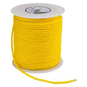 Twisted Polypropylene Rope - 3/16, Yellow for $44.00 Online in Canada