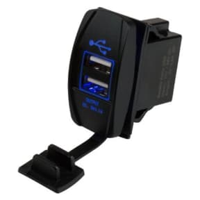 426520 of Sea-Dog Line USB Dual Power Socket - Rocker Switch Style