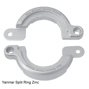 Yanmar Split-Ring Sale Drive Anode - Aluminum