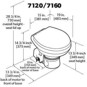 7100/7200 Series Masterflush Toilets