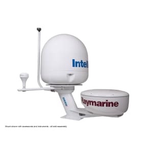 raymarine of Seaview 12-1/2" Dual Mount - for Closed Dome Radar and a Satdome or Camera
