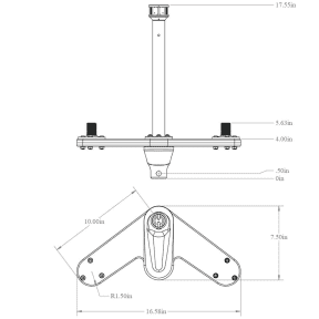 Light Bar Top with an LED Light