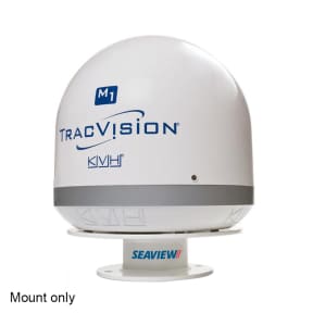 in use of Seaview Low Profile Satdome Mount - for Narrow Radar Arches