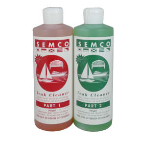 pint of Semco Teak Products Teak Cleaner - Two Part System