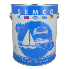 gallon of Semco Teak Products Teak Sealer
