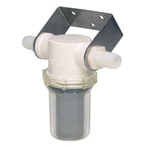 Raw Water Strainer - 1/2" with Bracket & Fittings