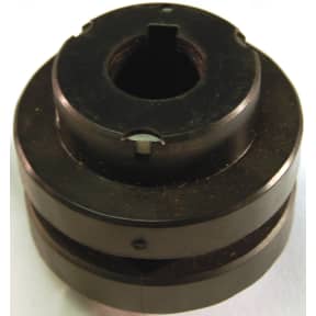 Angle view of Side-Power (SLEIPNER) One Piece Flexible Coupler - for SE80 and SE100 Thrusters