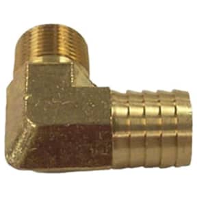 18-8216 of Sierra 90 Degree Fuel System Connector with Hose Barb