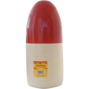 Crab Float / Buoy - Red / White