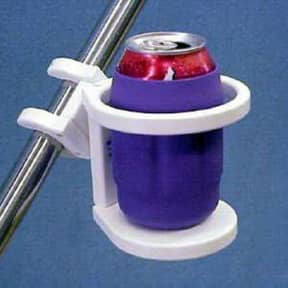 SnapIt Gimbaled Snap On Drink Holder - for 1" Tubing