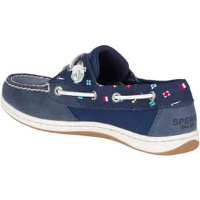 side of Sperry Top-Sider Songfish Nautical Flags Boat Shoe