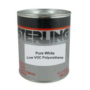 94u-1001 of Sterling Low VOC Polyurethane Topcoat - White & Cream Bases