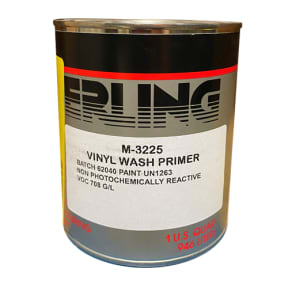 m3225-4 of Sterling M-3225 Yellow Vinyl Butyrate Chromate Wash Primer - Base