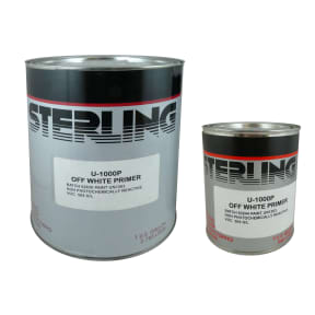 combo of Sterling U-1000P White Polyurethane Primer - Base